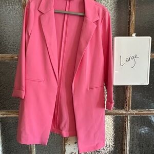 Vibrant Pink Women's Blazer